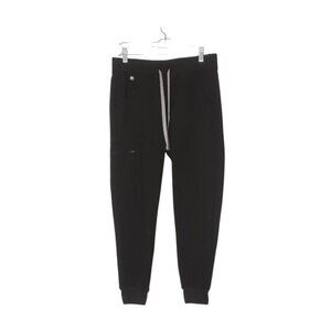 Figs Zamora S/P Black + Gray Technical Collection Multi-Pocket Jogger Scrub Pant